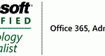 Permalink to MCTS – 071-323 Office 365, Administration Exam – Passed! MCTSO365